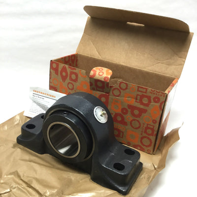 New MOLINE 19341300 Type-E 4-Bolt Pillow Block Bearing, Ø3" Bore, 12 x 6.25 x 4.5"