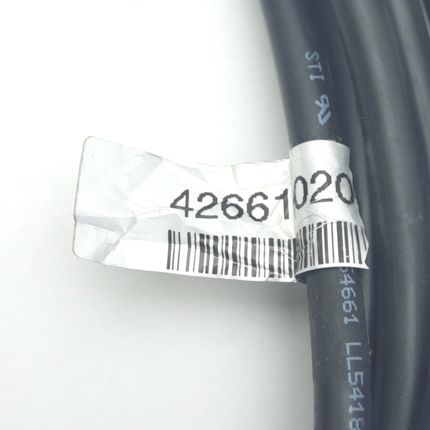 Used Omron STI 42661-0200 Light Curtain Cable, 13-Pin Round, 10-Pin IDC, 20'