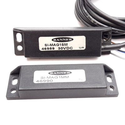 Used Banner SI-MAG1SM Magnetic Safety Interlock Switch, Range: 3-14mm, 30VDC