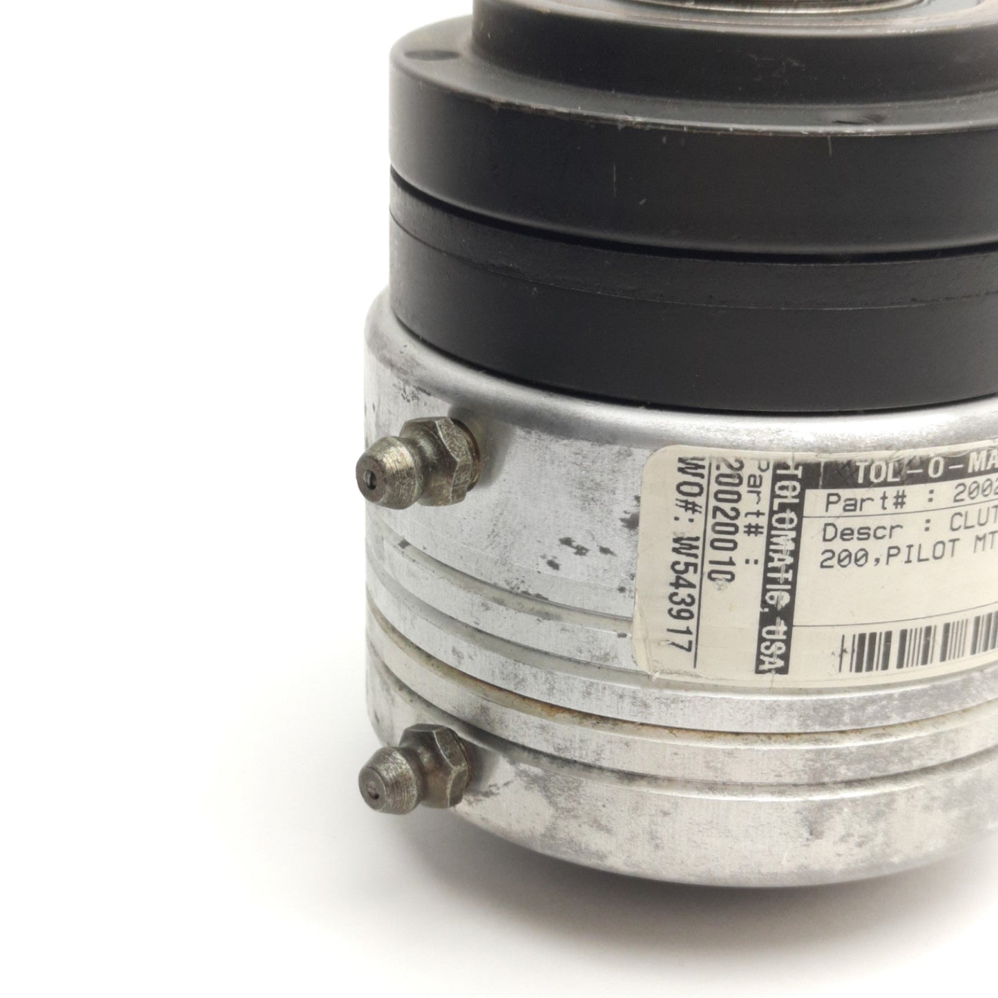 Used Tolomatic 20020010 Adam 200 Clutch Assembly, 5/8" Bore w/ Keyway, 1/8" NPT