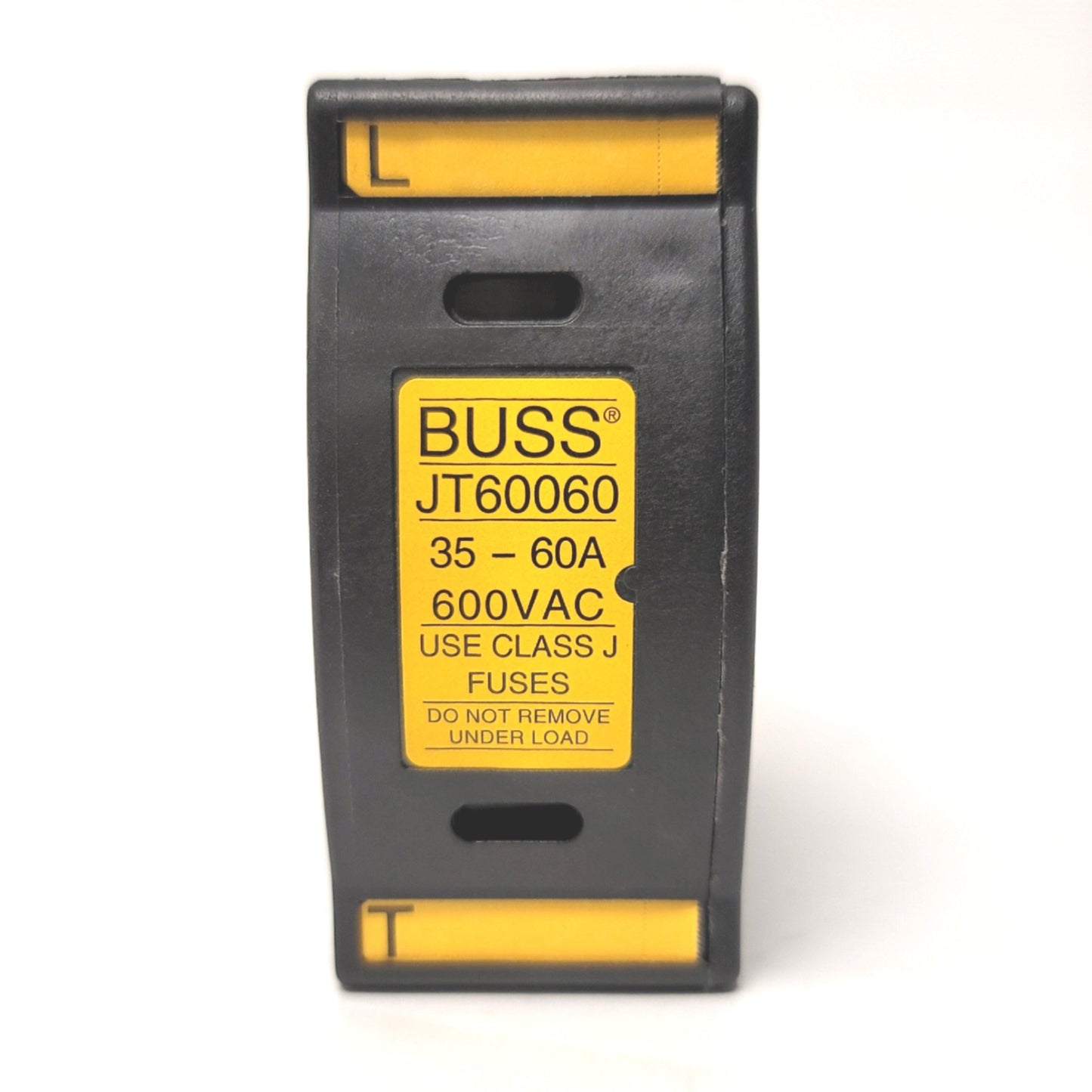 New Bussmann JT60060 Finger Safe Class J Fuse Holder, 600V, 60A, Screw Terminal
