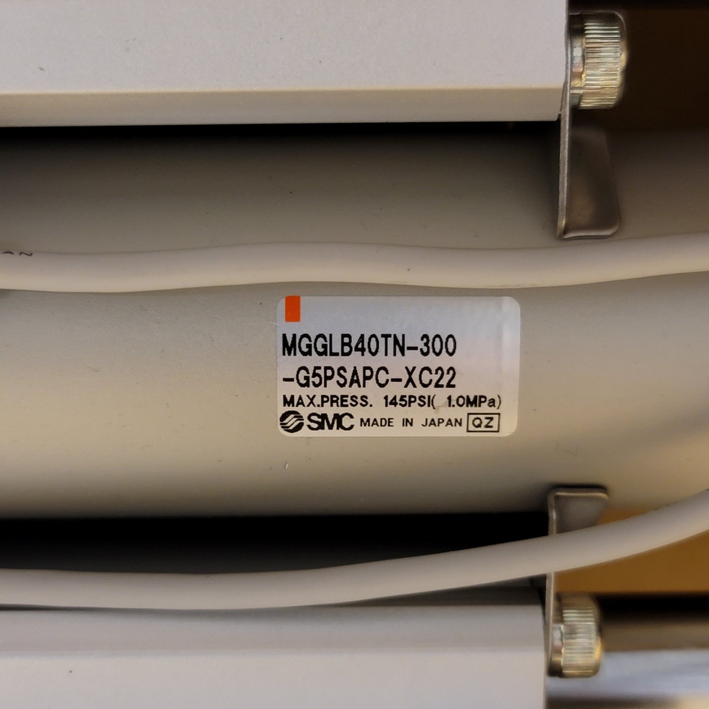 New SMC MGGLB40TN-300-G5PSAPC-XC22 Guided Cylinder, 40mm Bore, 300mm Stroke, 1/8"NPT