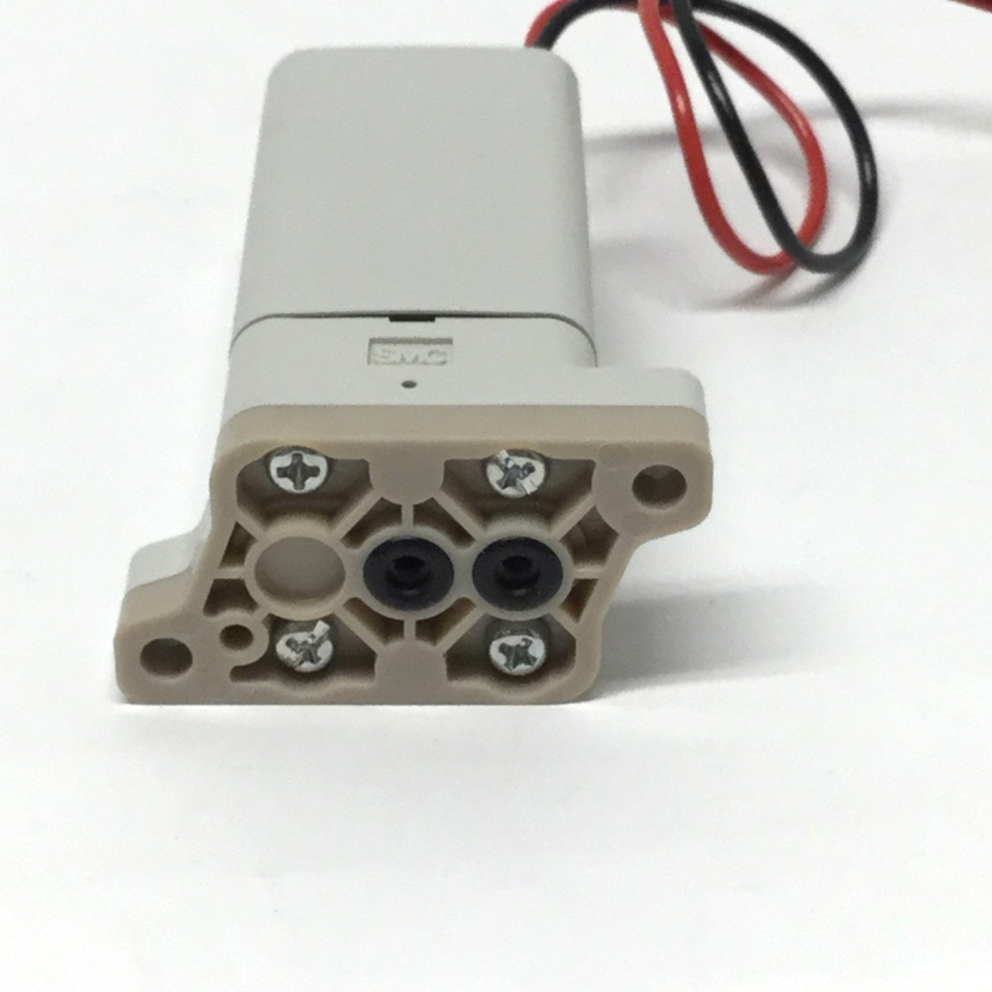 Used SMC LVM20R3-6A Chemical Solenoid Valve, Base Mount, 2-Port NC, 12VDC Coil