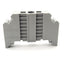 Used Lot of 15 Phoenix Contact Type E/NS 35 N Terminal End Clamps, DIN Rail Mount