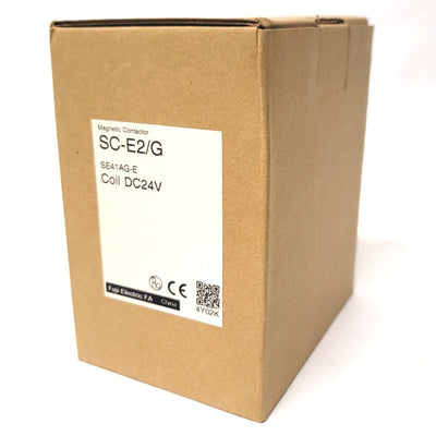 New Fuji Electric SC-E2/G SE41AG-E IEC Contactor 24VDC Coil 3-Pole 40A 30HP@600VAC