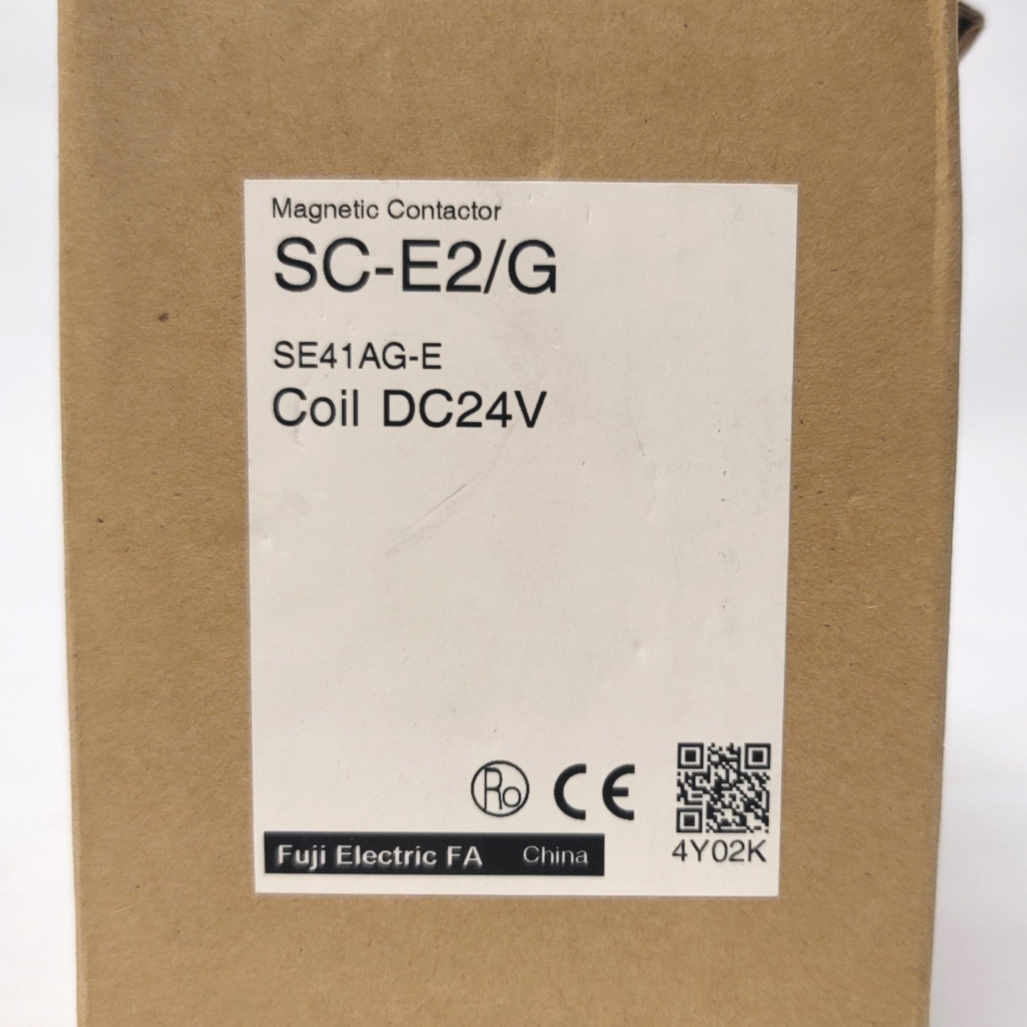 New Fuji Electric SC-E2/G SE41AG-E IEC Contactor 24VDC Coil 3-Pole 40A 30HP@600VAC