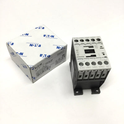 New Eaton Moeller DIL A-40 IEC Contactor Control Relay 4-Pole NO, 110/120VAC Coil