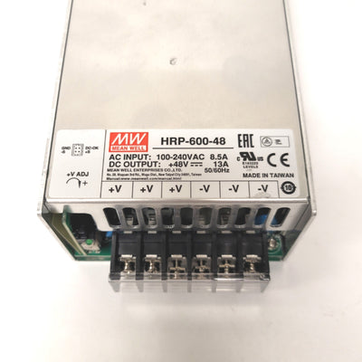 New Mean Well HRP-600-48 Switching Mode Power Supply In: 100-240VAC, Out: 48VDC 13A