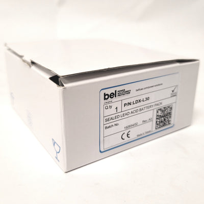 New Bel Power Solutions LDX-L30 Sealed Lead Acid Battery Pack Dual Voltage, 12/24VDC