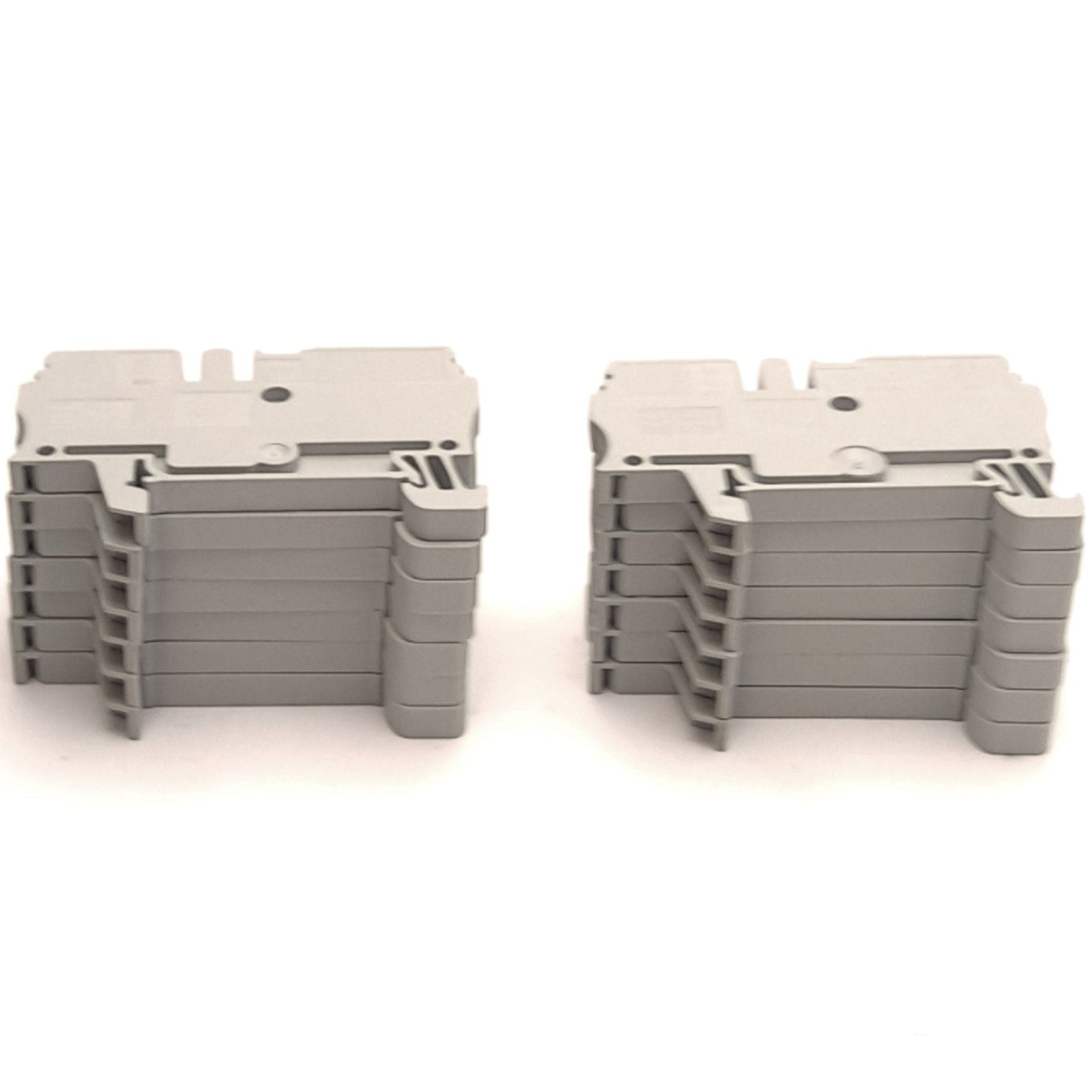 Used Lot of 14 Allen Bradley 1492-L3 Spring Clamp Terminal Blocks 600V 25A 30-12 AWG