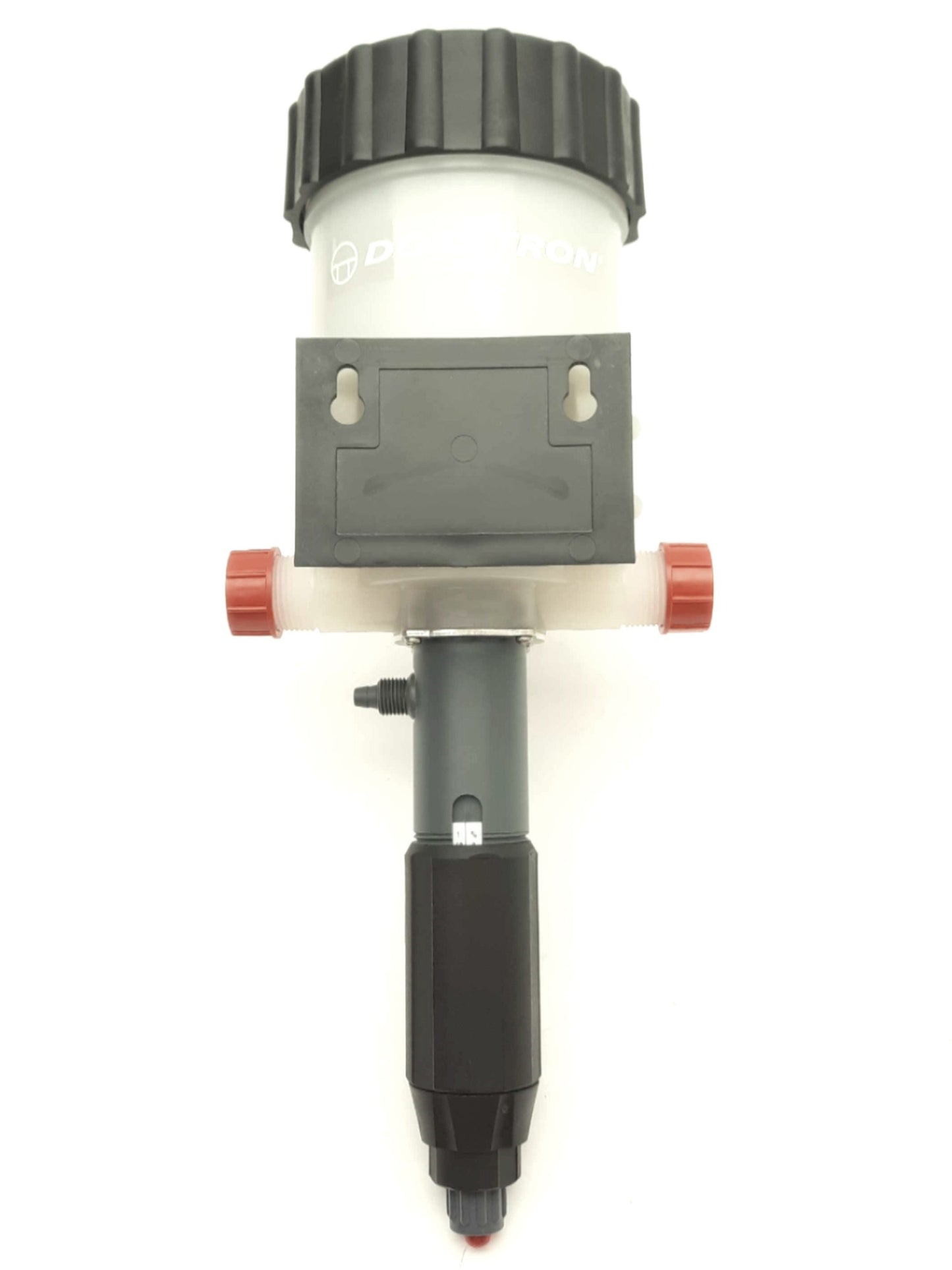 New – Open box Dosatron D200REIEAFP PVDF Dosing Pump, .08-7GPM, 1:500-1:50, 7-70psi, 7-14PH