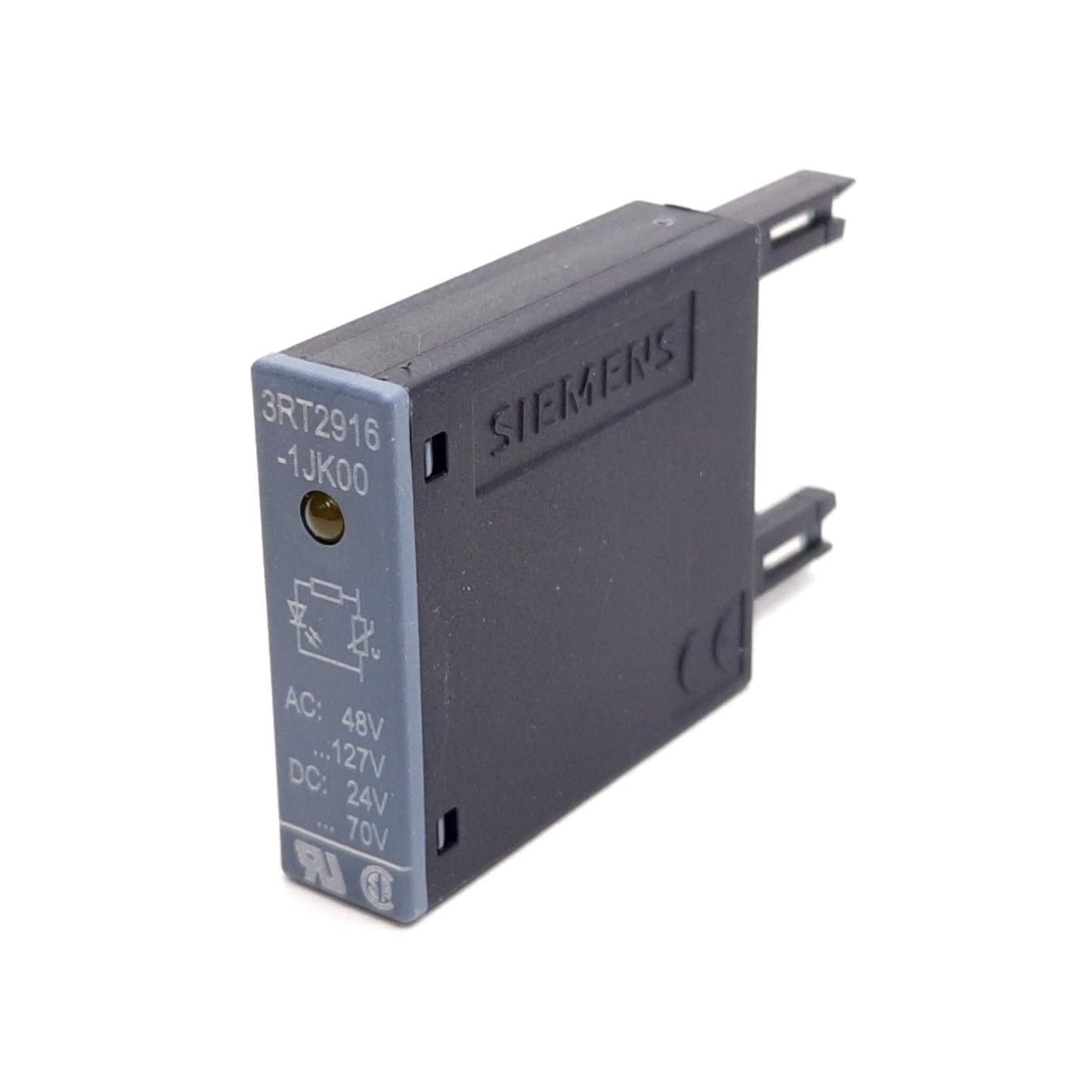 New Siemens 3RT2916-1JK00 Surge Suppressor, 48-127VAC 24-70VDC, For 3RH2.1 / 3ET2.1