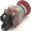 Used Idec AVLW49902D-R-24V Red LED Pushbutton, 24V AC/DC, 2NC 10A Contact Block