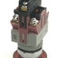 Used Idec AVLW49902D-R-24V Red LED Pushbutton, 24V AC/DC, 2NC 10A Contact Block