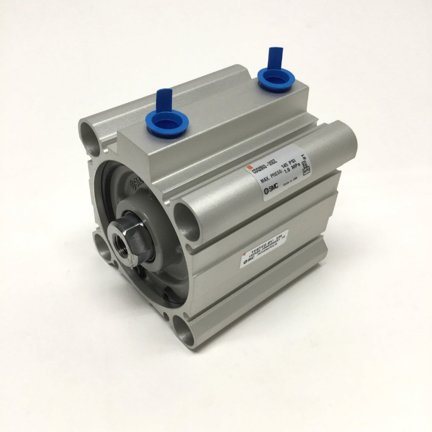 New – Open box SMC CDQ2B63-35DZ Compact Pneumatic Cylinder 35mm Stroke, 63mm Bore, Rc 1/4"