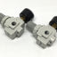 New – Open box Lot of 2 SMC AR20K-N02-RZ-B Pressure Regulators w/Backflow, 7-125psi, 1/4" NPT