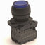 Used Allen Bradley 800FP-LE6 Illuminated Blue Pushbutton, w/ N.O. Contact, 22mm