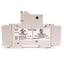 Used Siemens 5SJ4116-7HG42 Circuit Breaker, 1-Pole, C-Curve, Rating: 16A 230VAC
