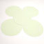 New Lot of 5 3M 298X Polishing Film Disc Grade: 1MIC, 5" Diameter, Light Green