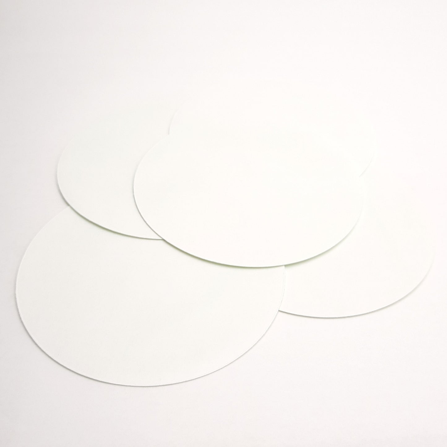 New Lot of 5 3M 298X Polishing Film Disc Grade: 1MIC, 5" Diameter, Light Green