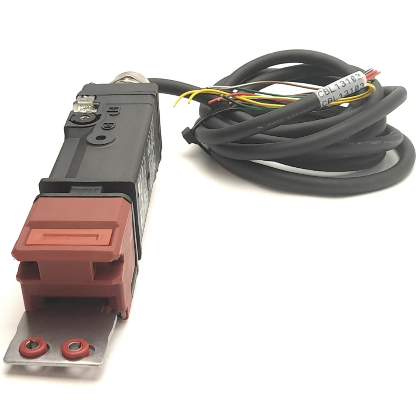 Used Omron D4SL-N2HFG-DN Guard Lock Safety-Door Switch 24VDC Solenoid Lock, 5 Contact