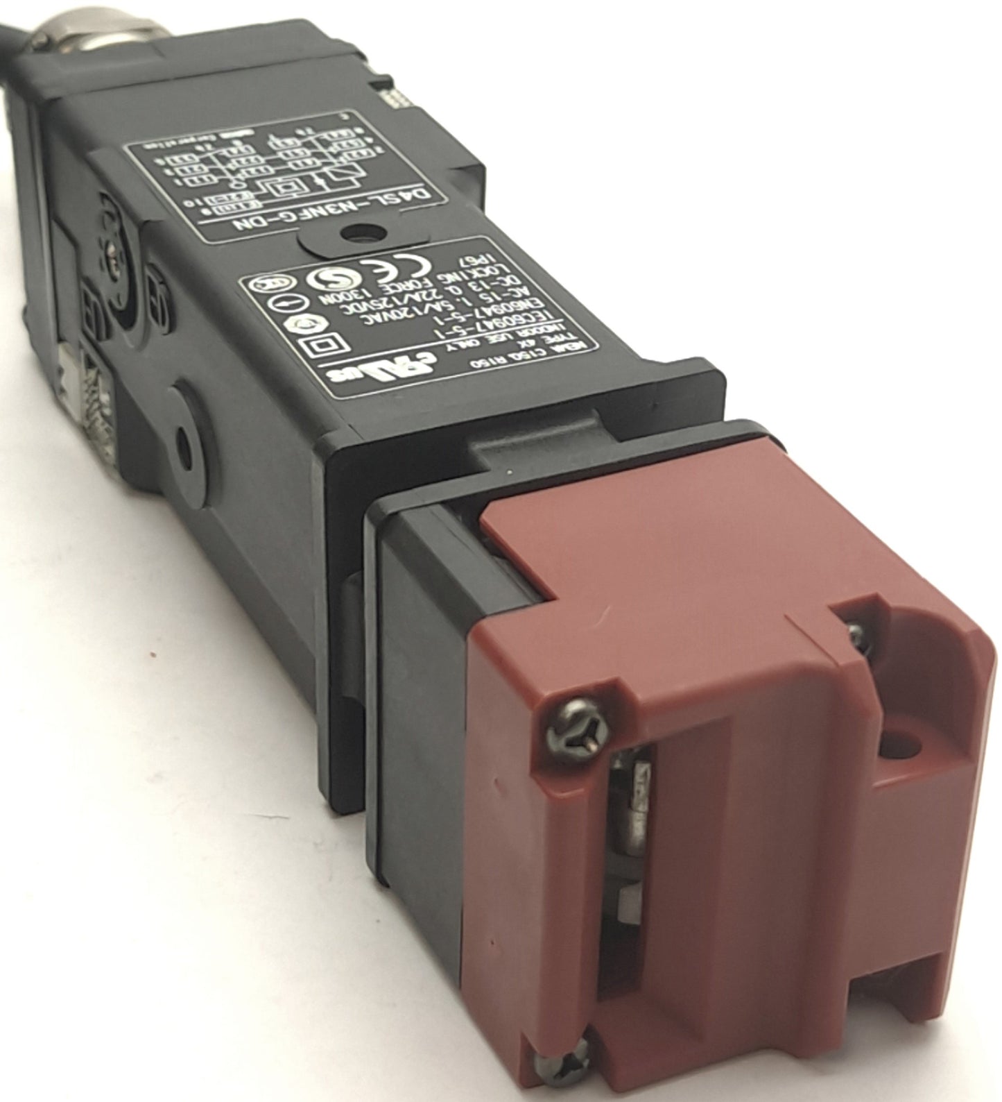 Used Omron D4SL-N2HFG-DN Guard Lock Safety-Door Switch 24VDC Solenoid Lock, 5 Contact