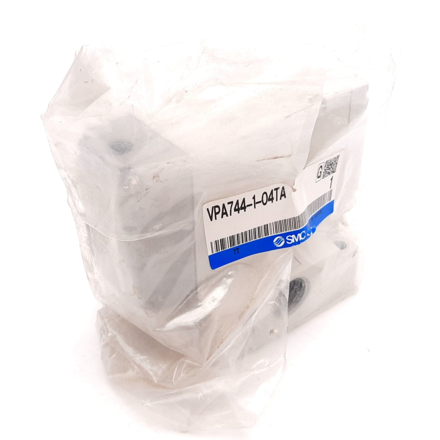 New SMC VPA744-1-04TA Pilot Valve, 2-Position 3-Port, 0.2-1.0MPa, Ports: 1/2" NPT