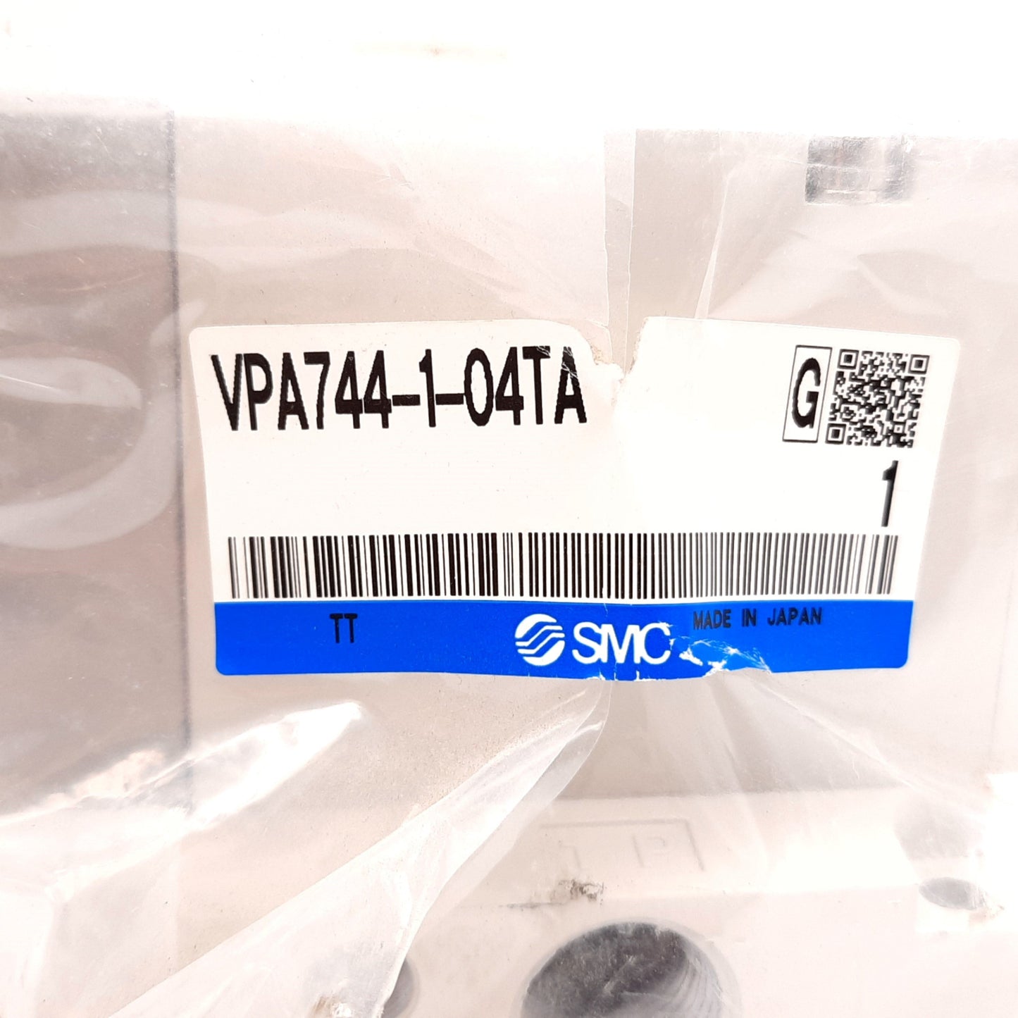 New SMC VPA744-1-04TA Pilot Valve, 2-Position 3-Port, 0.2-1.0MPa, Ports: 1/2" NPT