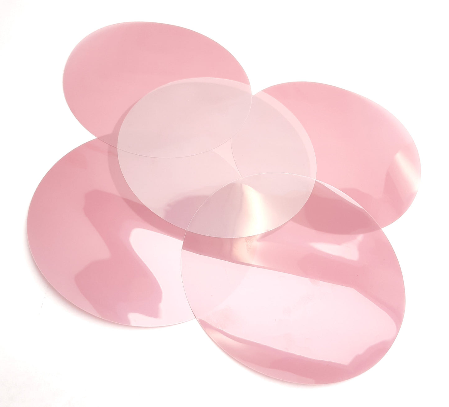 New Lot of 5 3M 662XW Diamond Lapping Film, Grade: 3Mic, 5" Diameter, 60-0000-7616-1