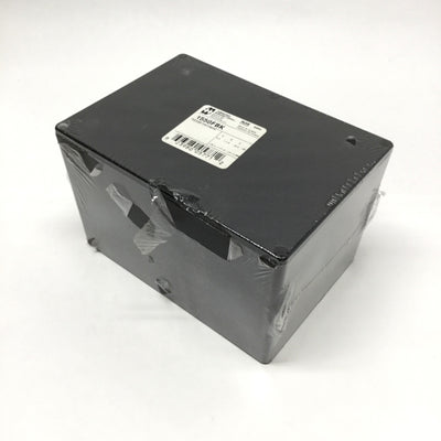 New Hammond 1550FBK Die-Cast Aluminum Enclosure Box, Black, IP54, 6.75" x 4.75" x 4"