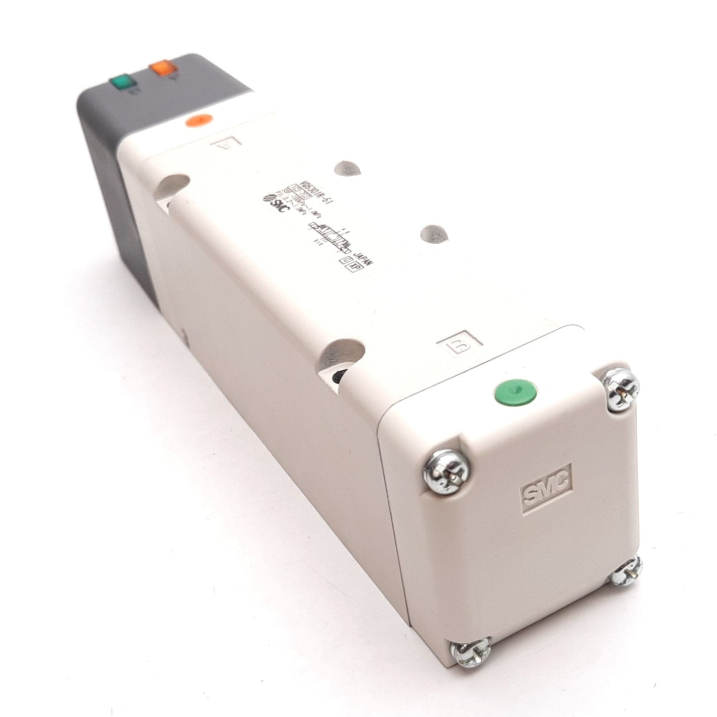 New SMC VQ5301R-51 Solenoid Valve, 3-Position 5-Port, 24VDC, -100kPa to 1.0MPa