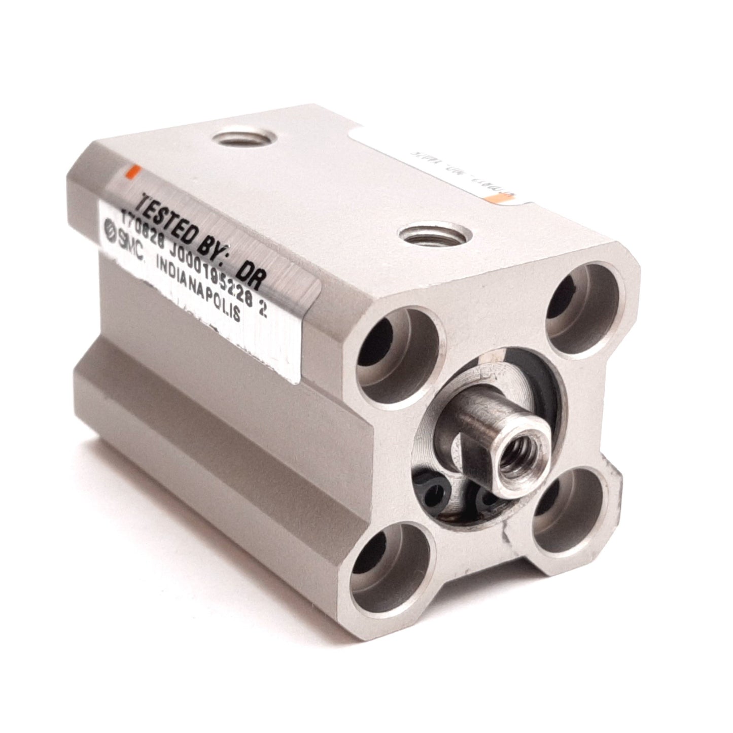 New SMC NCQ2B12-20D-XA07F Compact Cylinder, Bore: 12mm, Stroke: 20mm, 1.0MPa, M5x0.8