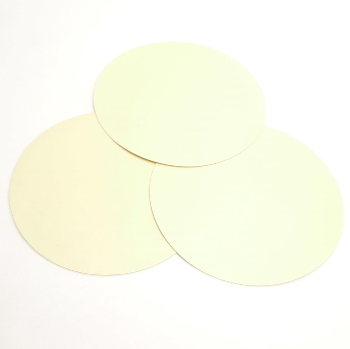 New – Open box Lot of 3 Angstrom AA1MFPS502P50 Lapping Disc Grade: 1µm, 5" Diameter, PSA Backed