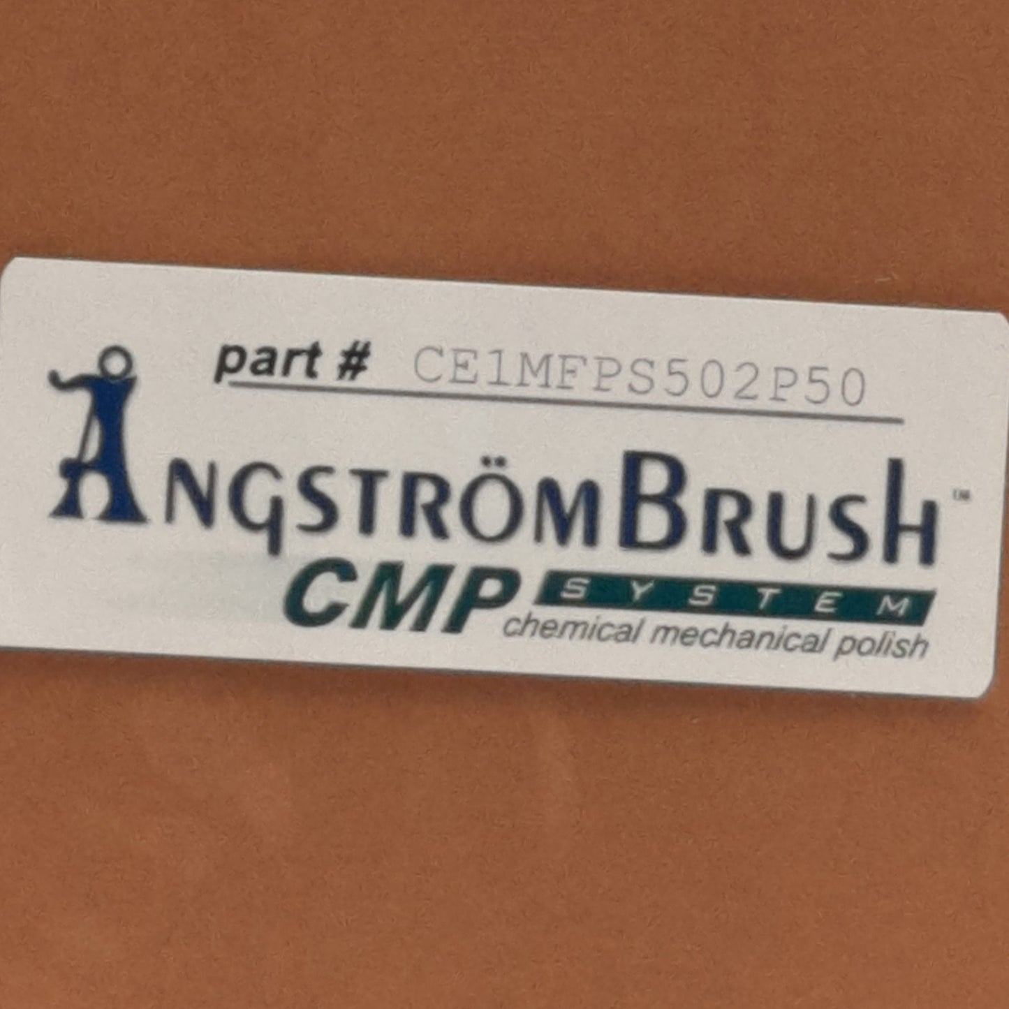 New – Open box Lot of 3 Angstrom CE1MFPS502P50 Lapping Disc, Grade: 1µm, 5" Diameter, PSA