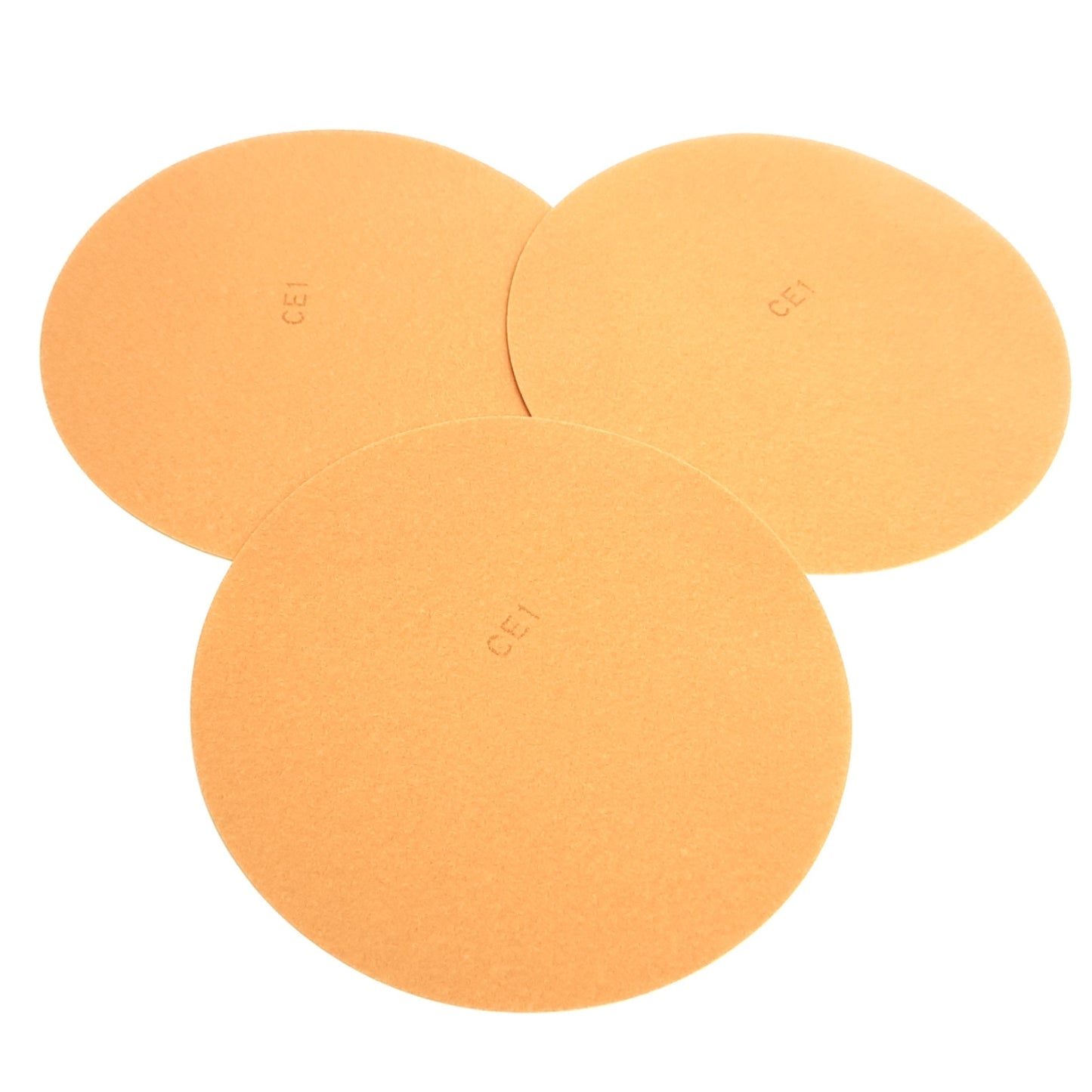 New – Open box Lot of 3 Angstrom CE1MFPS502P50 Lapping Disc, Grade: 1µm, 5" Diameter, PSA