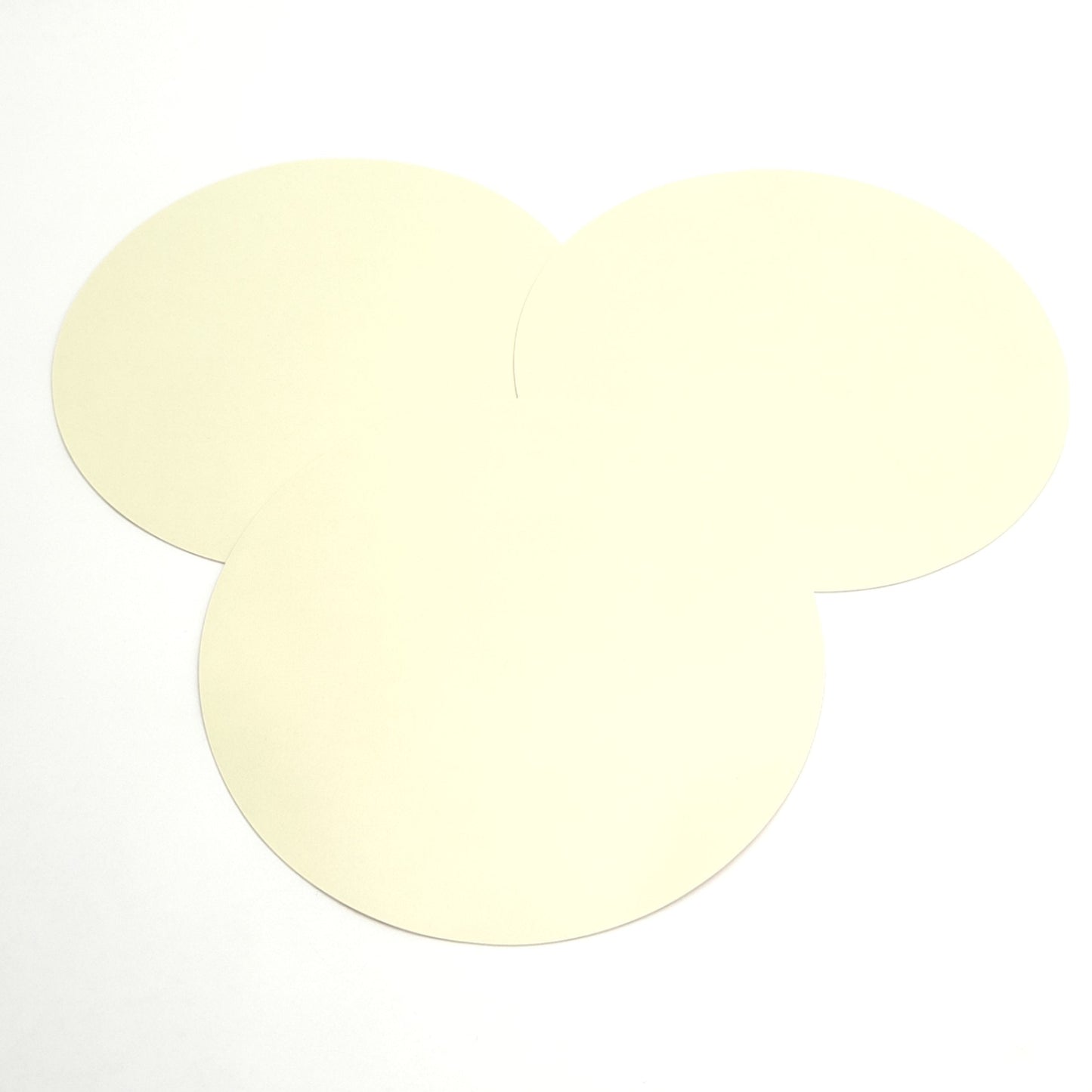 New – Open box Lot of 3 Angstrom CE1MFPS502P50 Lapping Disc, Grade: 1µm, 5" Diameter, PSA