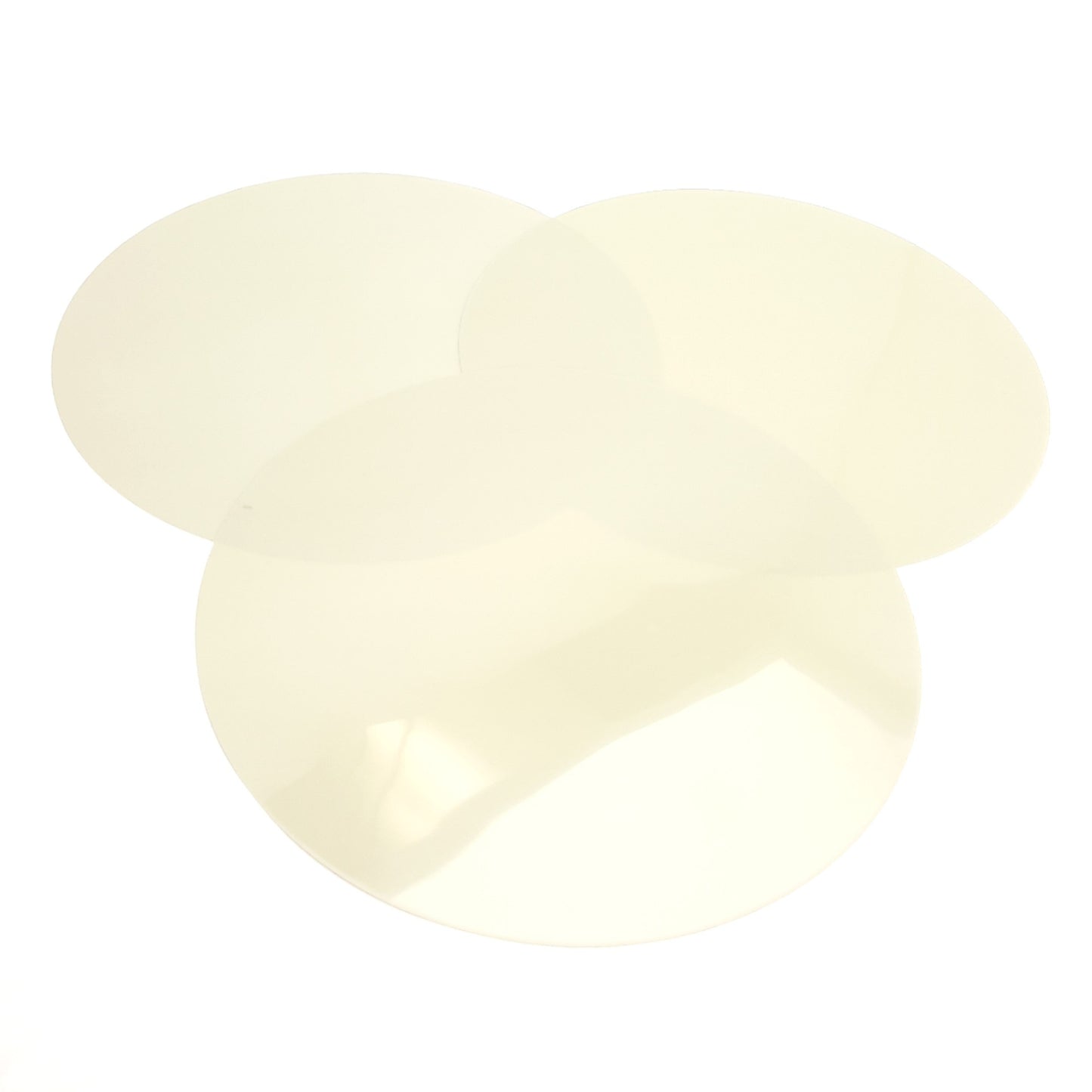 New – Open box Lot of 3 Angstrom SC5F503N100 Lapping Disc, Grade: 5µm, 5" Diameter, PSA Backed