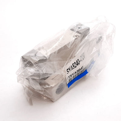 New SMC SYA5240-02T Air Pilot Valve, 2-Position 5-Port, -100kPa to 0.7MPa, 1/4" NPT