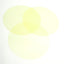 Used Lot of 3 Angstrom ALG15XY503N100 Final Polish Film, Grade: Gold1/Yellow, 5" Dia