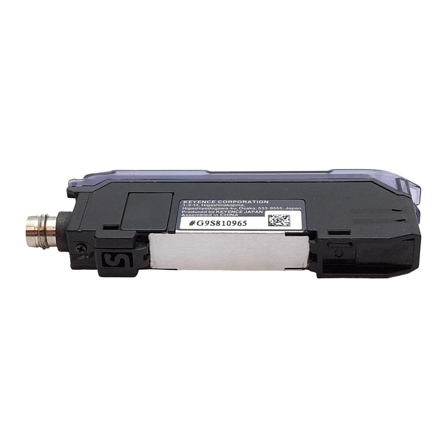 Used Keyence FS-V31CP Fiber Optic Sensor Amplifier, PNP, M8 4-Pin Connector, 12-24VDC