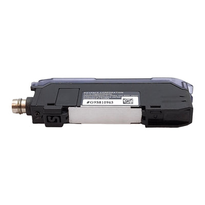 Used Keyence FS-V31CP Fiber Optic Sensor Amplifier, PNP, M8 4-Pin Connector, 12-24VDC