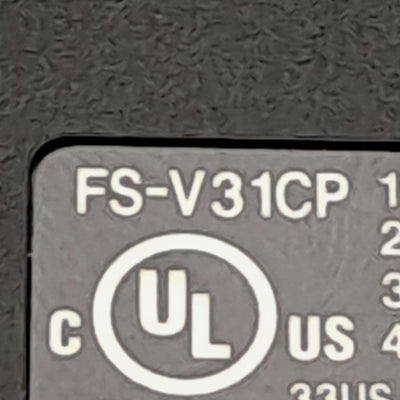 Used Keyence FS-V31CP Fiber Optic Sensor Amplifier, PNP, M8 4-Pin Connector, 12-24VDC