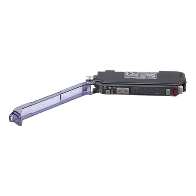 Used Keyence FS-V31CP Fiber Optic Sensor Amplifier, PNP, M8 4-Pin Connector, 12-24VDC