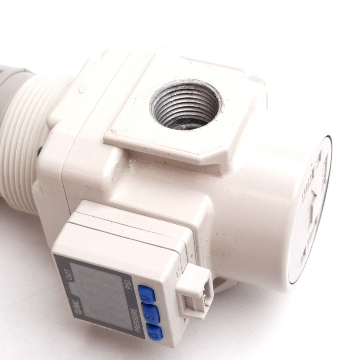Used SMC AR30-N03E3-Z-B Pneumatic Regulator, W/ ISE35-N-65-P Digital Pressure Switch