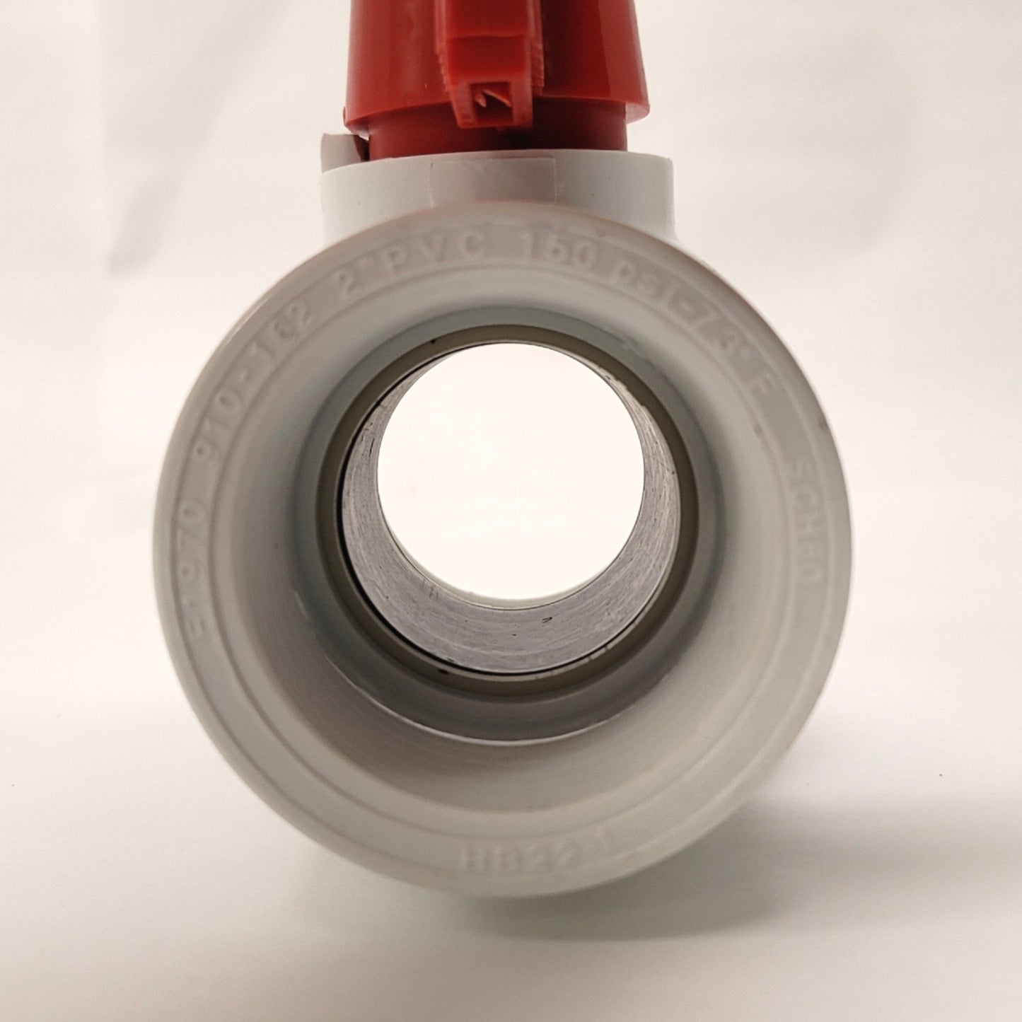 New PROFLO PFPTBVK Schedule 80 PVC Threaded Ball Valve 2"NPT, 150PSI @ 73°F
