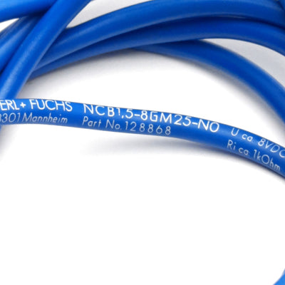 Used Pepperl + Fuchs NCB1,5-8GM25-N0 Inductive Proximity Sensor N.C., 1.5mm Range