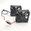 Used Lot of 2 Sunon KD2408PTS3 Fan, Supply: 24VDC 1W, Speed: 2300RPM, Air Flow: 31CFM