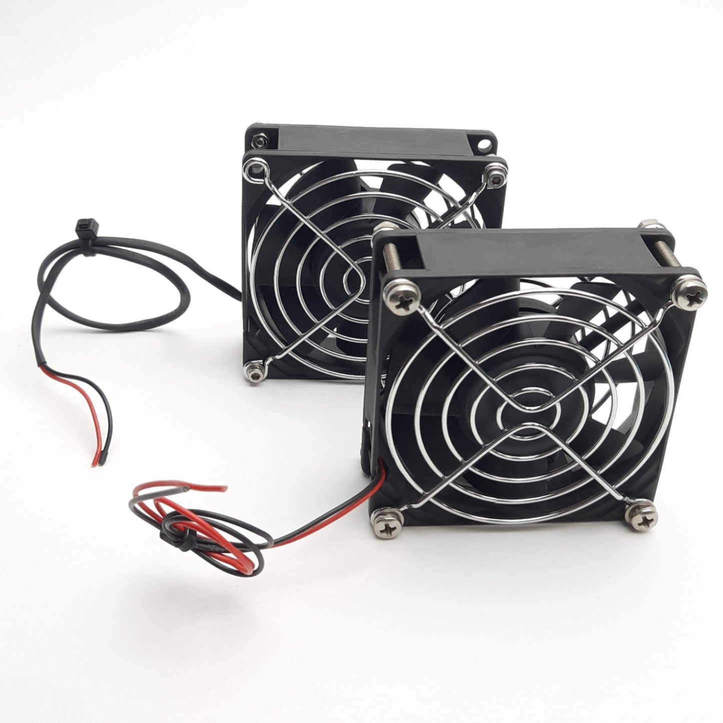 Used Lot of 2 Sunon KD2408PTS3 Fan, Supply: 24VDC 1W, Speed: 2300RPM, Air Flow: 31CFM