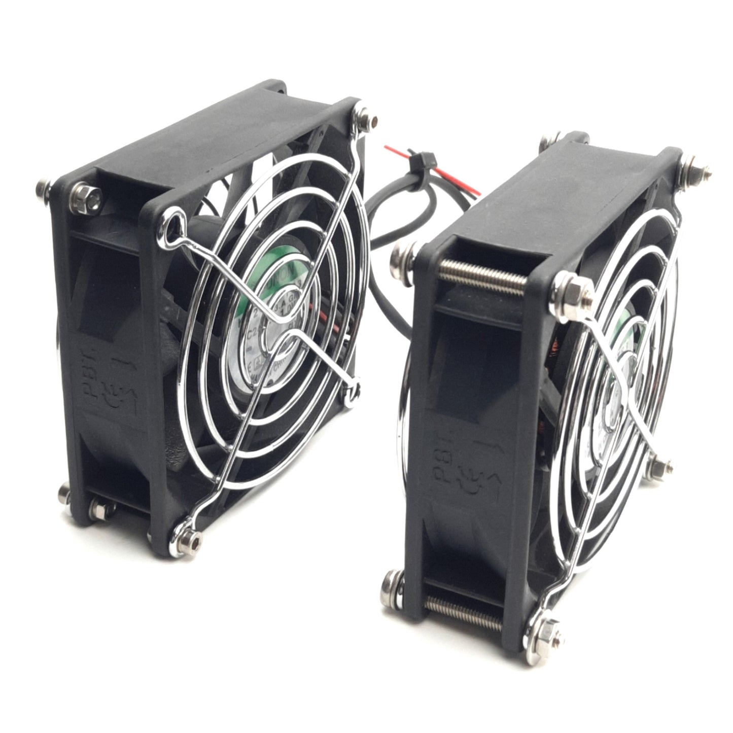 Used Lot of 2 Sunon KD2408PTS3 Fan, Supply: 24VDC 1W, Speed: 2300RPM, Air Flow: 31CFM