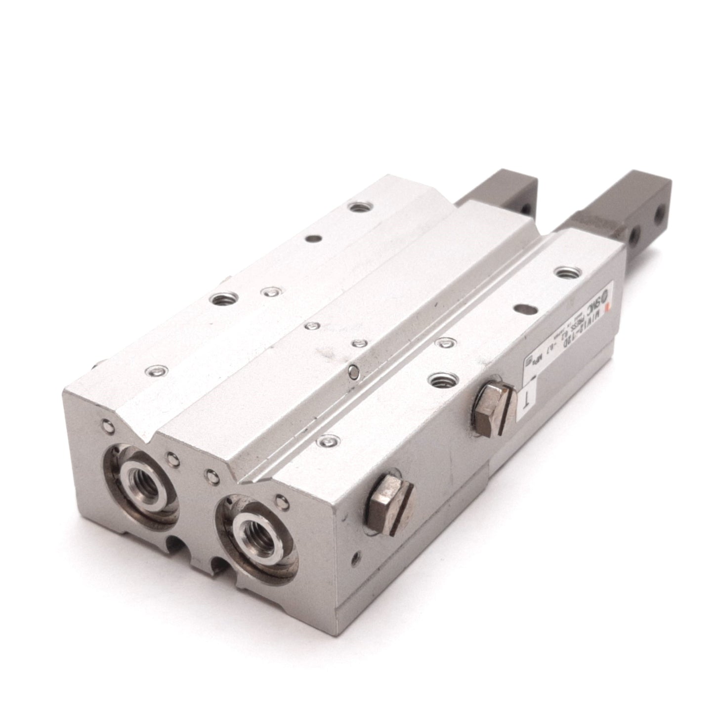 Used SMC MIW12-12D Escapement Slider Guide Cylinder, Bore: 12mm, Stroke: 12mm, M5x0.8